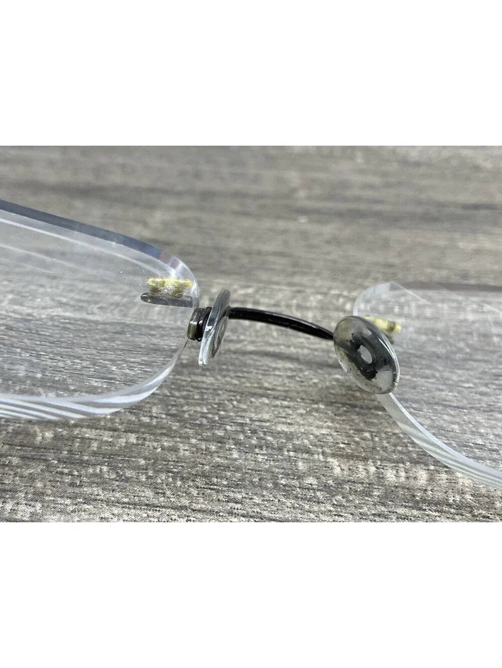 Silhouette M7395 /40 6062 Titanium Brown Rimless Eyeglasses Frames 21[]50